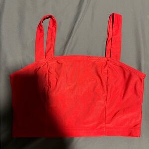 Red Crop Top
